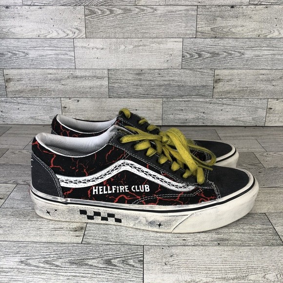 Vans | Shoes | Vans Style 36 X Stranger Things Hellfire Club 222 Mens ...